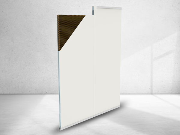 無塵室耐燃紙蜂巢庫板隔間牆